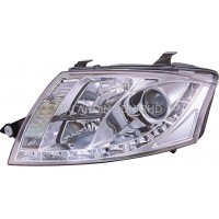 AUDI TT 99-06 Chrome Projector Headlamp w LED